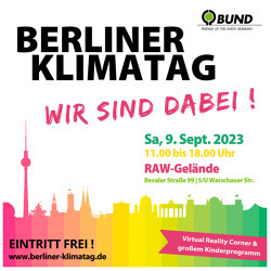 Berliner Klimatag – mit den Klimagärten!    